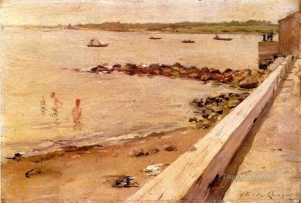 The Bathers William Merritt Chase Oil Paintings